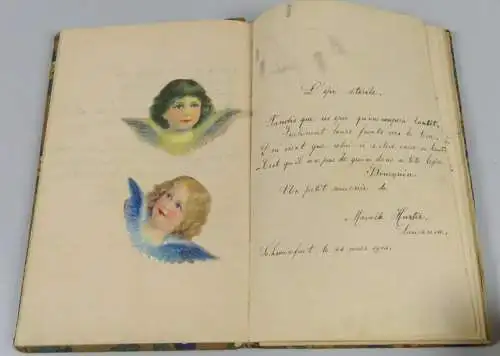 Poesie und Lackbilder Album Schweinfuhrt 1914 bis 1917