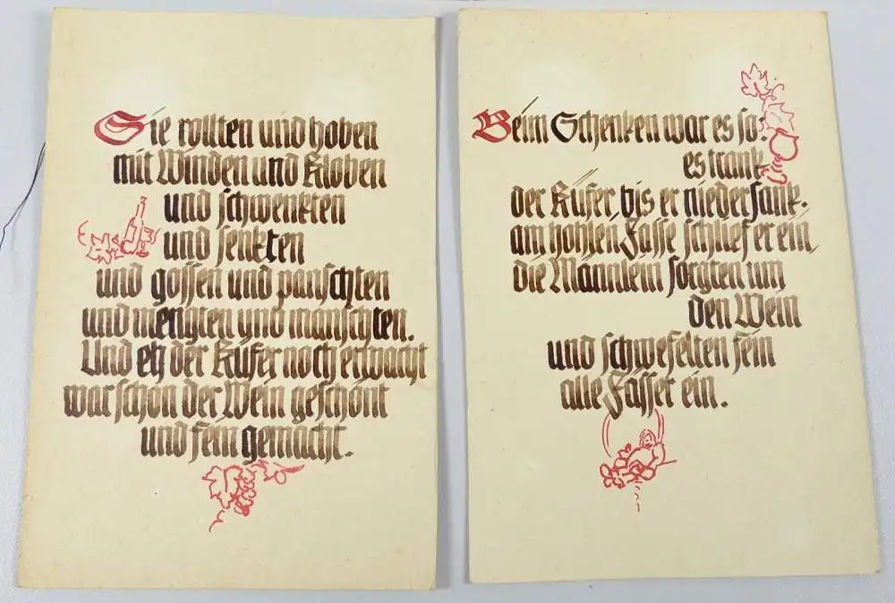 3 Heinzelmännchen von Köln aus altem Spiel, sehr selten  (da6241) 4