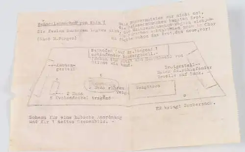 3 Heinzelmännchen von Köln aus altem Spiel, sehr selten  (da6241)
