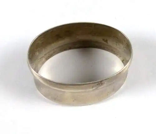 Serviettenring aus 800 Silber mit Monogramm GD