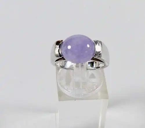 Ring aus 925 Silber mit lila farbenen Stein, Gr. 57/Ø 18 mm  (da6828)