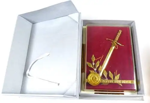 original Ehrengeschenk 25 Jahre treue Dienste Ministerium für Staatssicherheit