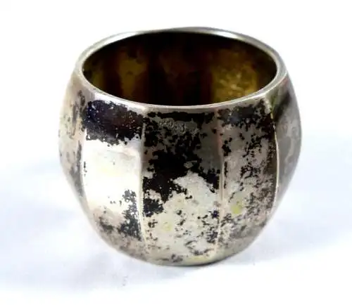 Serviettenring aus 800er Silber mit Monogramm RB