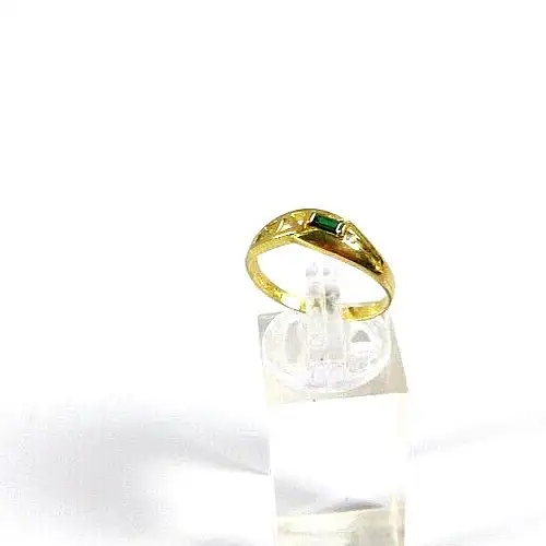 Ring aus 333 Gold mit Turmalin  Größe 58