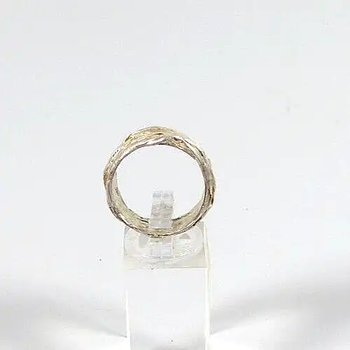 Designer Ring aus 925 Silber  Größe 62