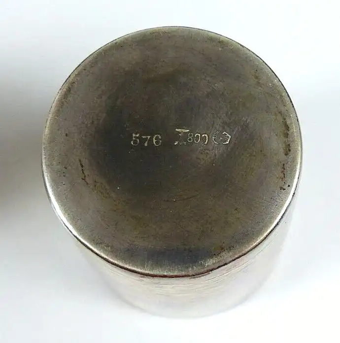 3 Trinkbecher aus massivem 800 Silber  Koch & Bergfeld 3