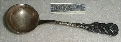 Hildesheimer Rose Zuckerschaufel aus 800er Silber Antiko   (da3455)