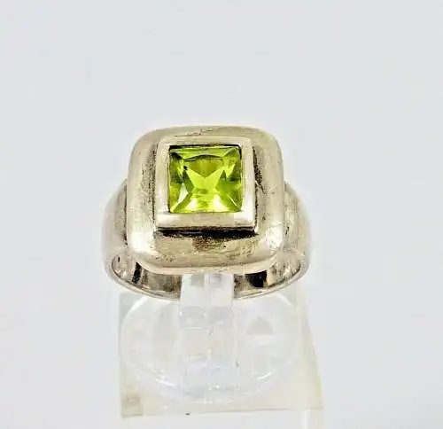Ring aus 925 Silber mit Citrin, Gr. 53/Ø 16,8 mm  (da6630)