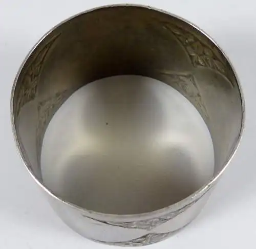 Serviettenring aus 800er Silber mit Monogramm Anneliese 28.11.1912 (da6876)