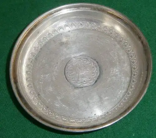 Silber-Schale wohl mit asiatischer Münze
