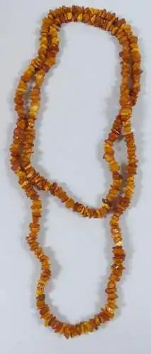 sehr lange Kette aus Bernstein/Amber Naturbenstein  (da6970)