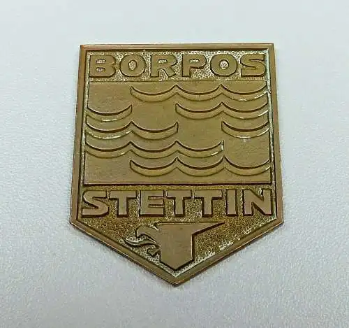 Siegerplakette Borussia Poseidon Stettin Fußball 1. Preis 15/16.11. 30  (da4604)