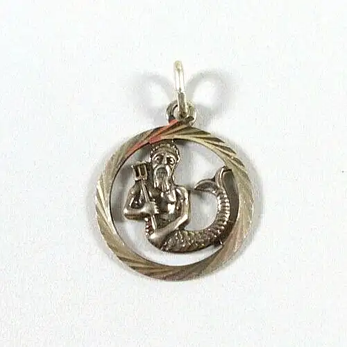 Anhänger aus 835 Silber Sternzeichen Wassermann