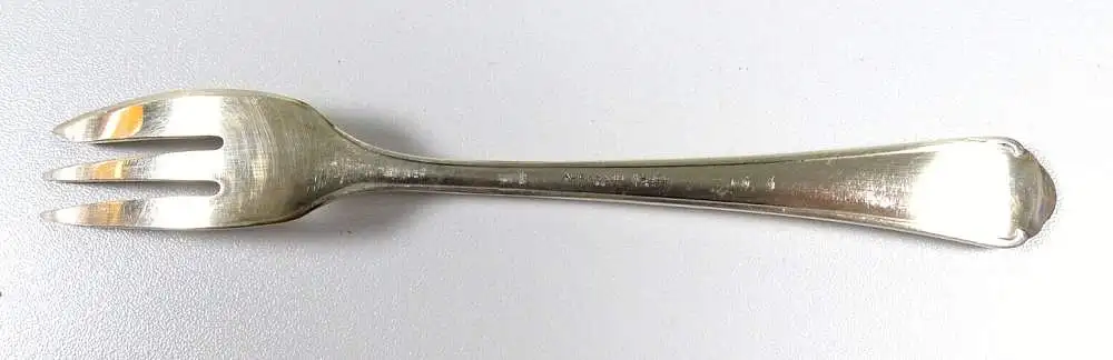 6 Kuchengabeln Auerhahn aus 800 Silber 170 Gramm 3