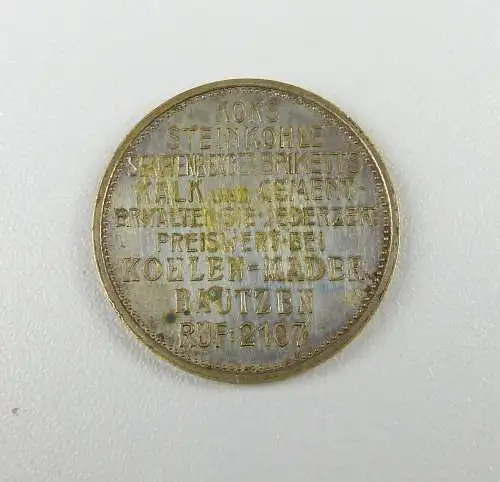Werbemarke Bautzen Kohlen Mader  (da4576)