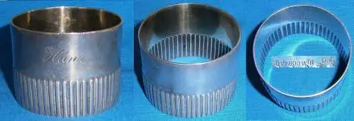 original alter Serviettenring  800 Silber "Hans"