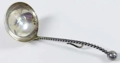 kleine Soßenkelle/Gewürzkelle Niederlande 833 Silber von 1944  (da6271)