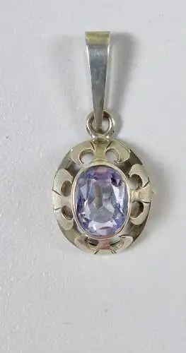Anhänger aus 800 Silber mit Aquamarin  (da6524)