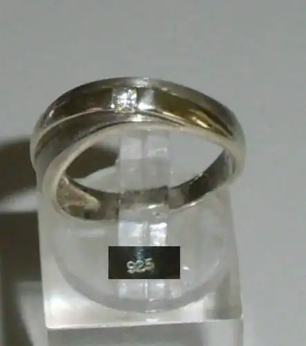 Ring aus 925er Sterling Silber mit Zirkonia    (da4201)