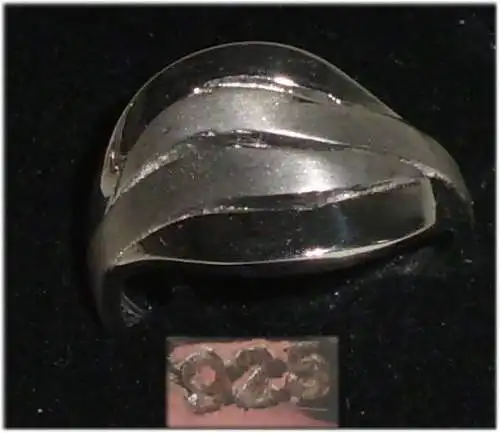 Ring aus 925er Silber,  Gr. 53, Ø 16,8 mm  (da3684)