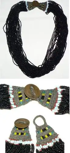 tolle  alte Kette Art Deco Trachtenschmuck