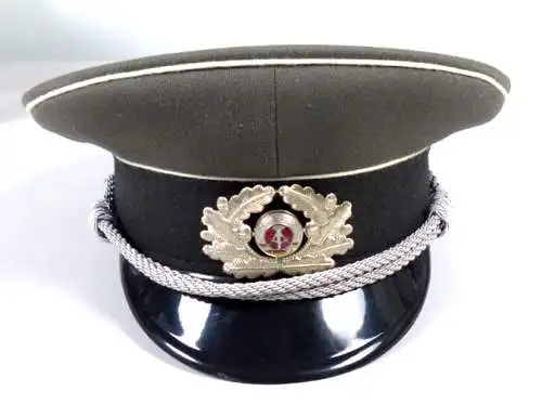 original alte DDR NVA Schirmmütze von 1976 Größe 58