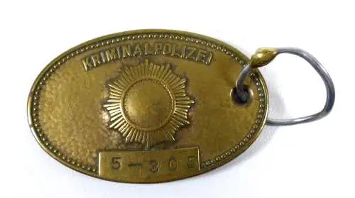 original alte DDR Kripomarke Brandenburg 5-306 Kriminalpolizei Dienstmarke