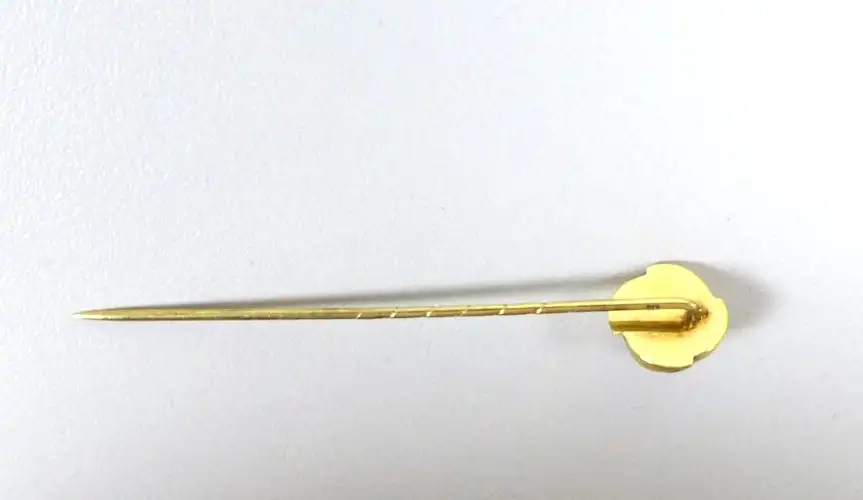 Krawattennadel aus 585 Gold mit  Perle 2