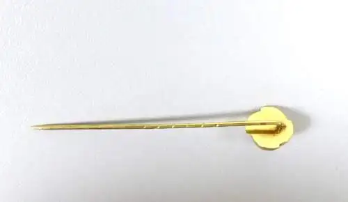 Krawattennadel aus 585 Gold mit  Perle