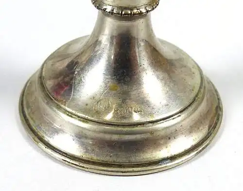 kleine Vase aus massivem 800 Silber