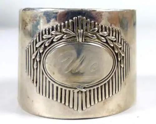 Serviettenring Dänemark aus 830  Silber mit Gravur Ute