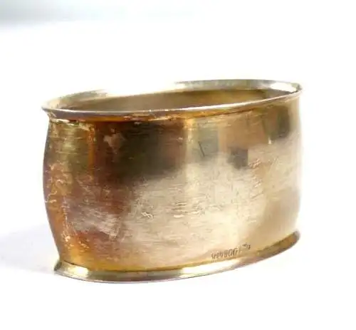 Serviettenring HTB aus 800  Silber mit  Monogram Hans-Jürgen