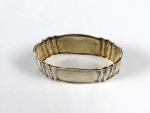 Serviettenring G.A. Scheel aus 835  Silber mit Monogramm HL