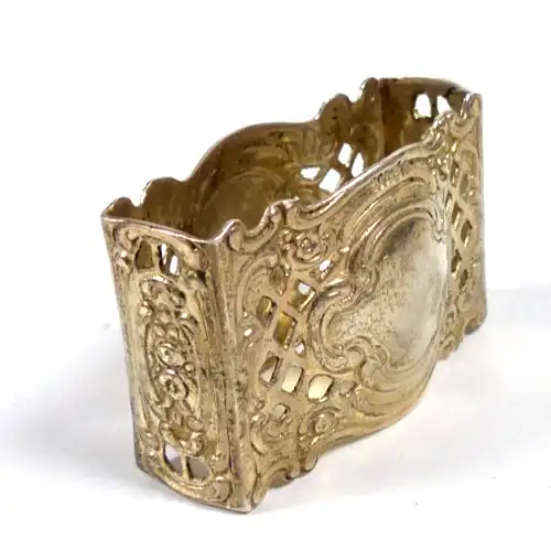 Serviettenring aus 800  Silber mit mit Gravur Eva