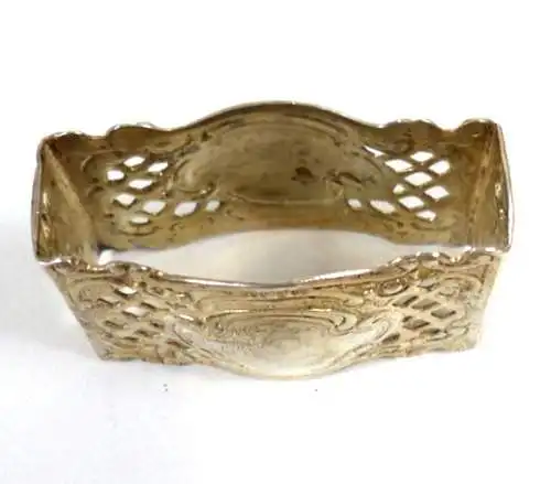 Serviettenring aus 800  Silber mit mit Gravur Eva