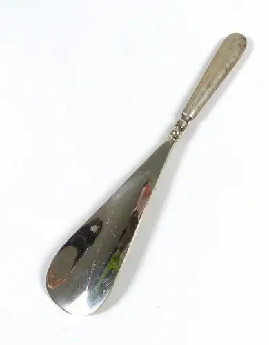 Schuhanzieher Schuhlöffel mit Griff aus 800 Silber