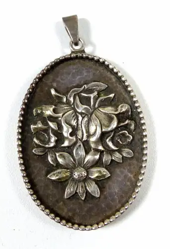 wunderschöner alter Anhänger aus 800 Silber