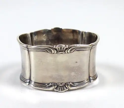 JEZLER alter Serviettenring aus massivem 800 Silber