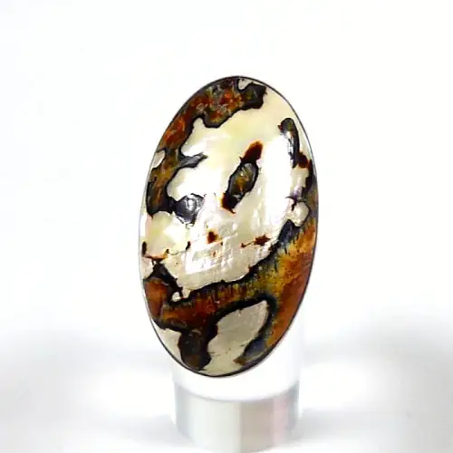 Ring aus 925 Silber mit Powershell,  Größe 56