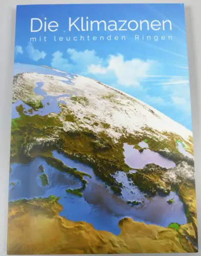 6 Giganten-Prägungen Klimazonen mit transluzentem Ring in OVP