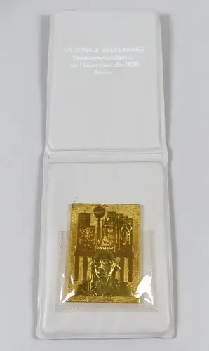 MVA Stadtkommandantur der Hauptstadt der DDR in Gold Medaille in OVP
