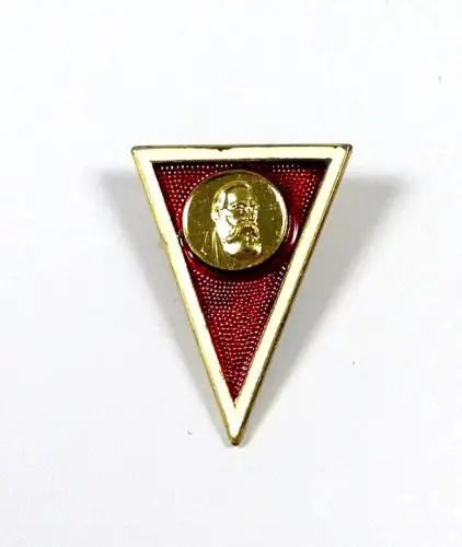 NVA Absolventen Abzeichen Militärakademie Friedrich Engels mit Schraubscheibe