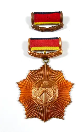 DDR original alter VVO in Bronze Bartel 5 e