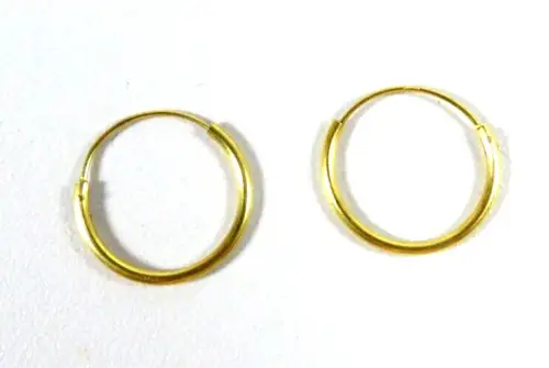 Creolen Ohrringe aus 333 Gold