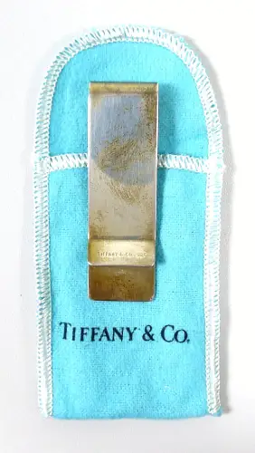 original Tiffany Geldscheinklammer aus 925 massivem Sterlingsilber
