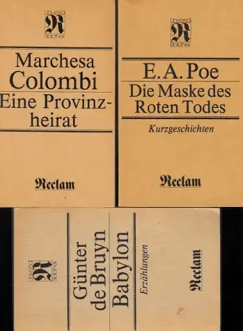 Poe, Edgar Allan, Marchesa Colomhi und Günter De Bruyn