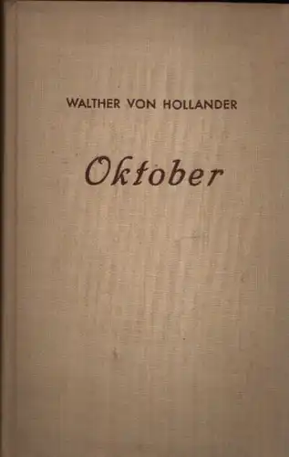 von Hollander, Walther