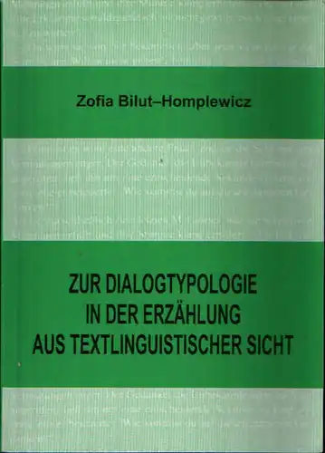 Bilut-Homplewicz, Zofia