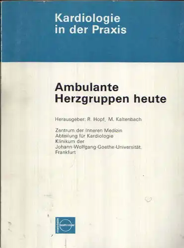 Kaltenbach, M. und R. Hopf