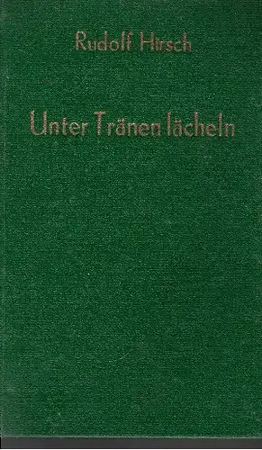 Hirsch, Rudolf
